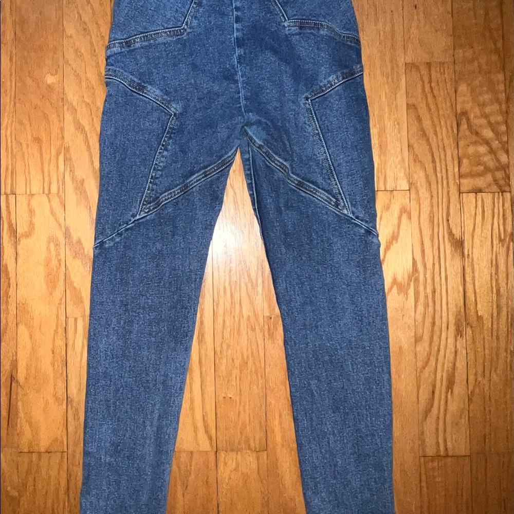 REVICE High Rise Dark Blue Denim Jeans